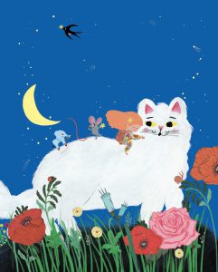 Le chat et la lune magique